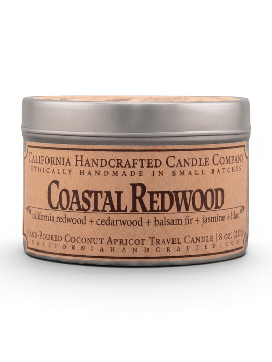 Coastal Redwood Travel Candle