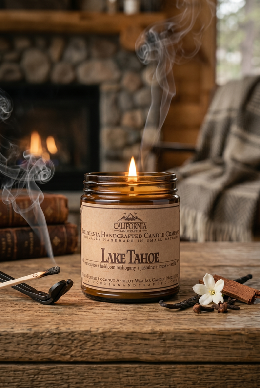 Lake Tahoe Jar Candle