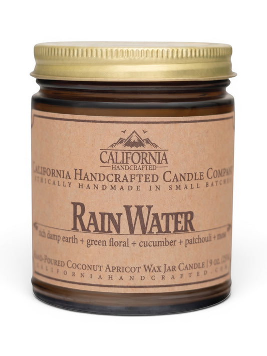 Rain Water Jar Candle