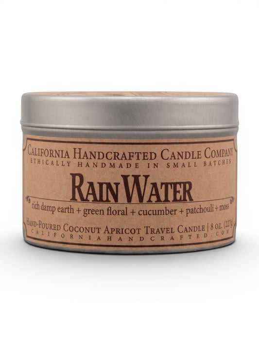 Rain Water Travel Candle