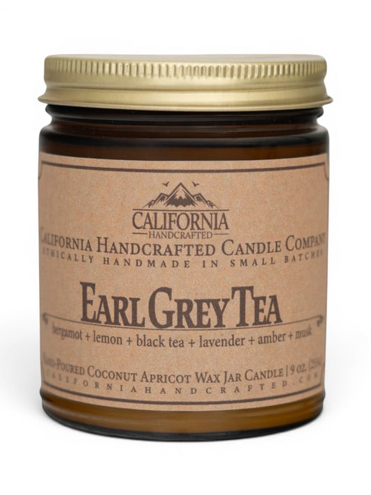 Earl Grey Tea Jar Candle