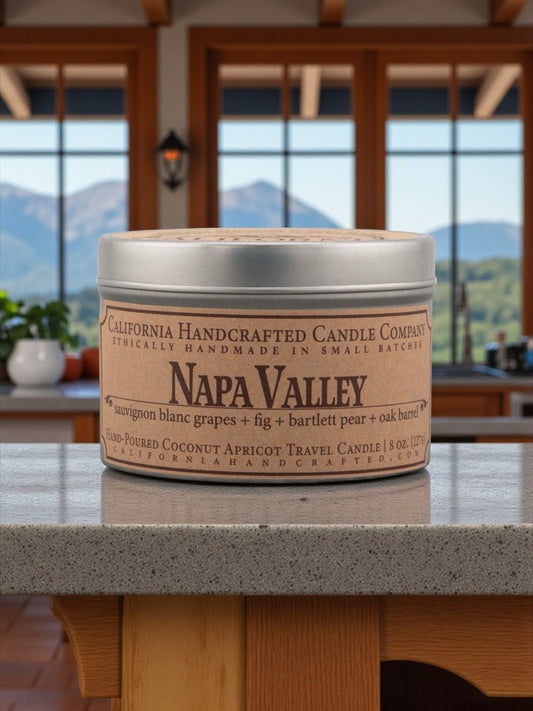 Napa Valley Travel Candle - California Handcrafted