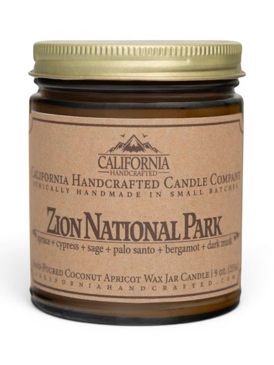 Zion National Park Jar Candle