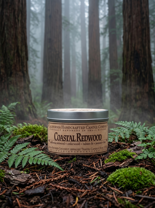 Coastal Redwood Travel Candle