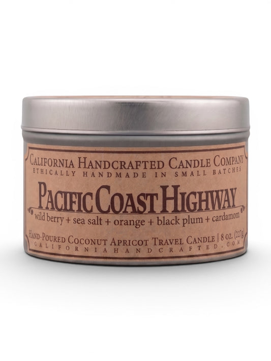 Pacific Coast Highway Travel Candle