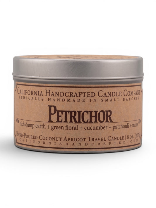 Petrichor Travel Candle