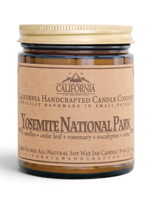 Yosemite National Park Jar Candle