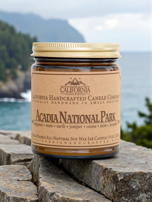 Acadia National Park Jar Candle - California Handcrafted