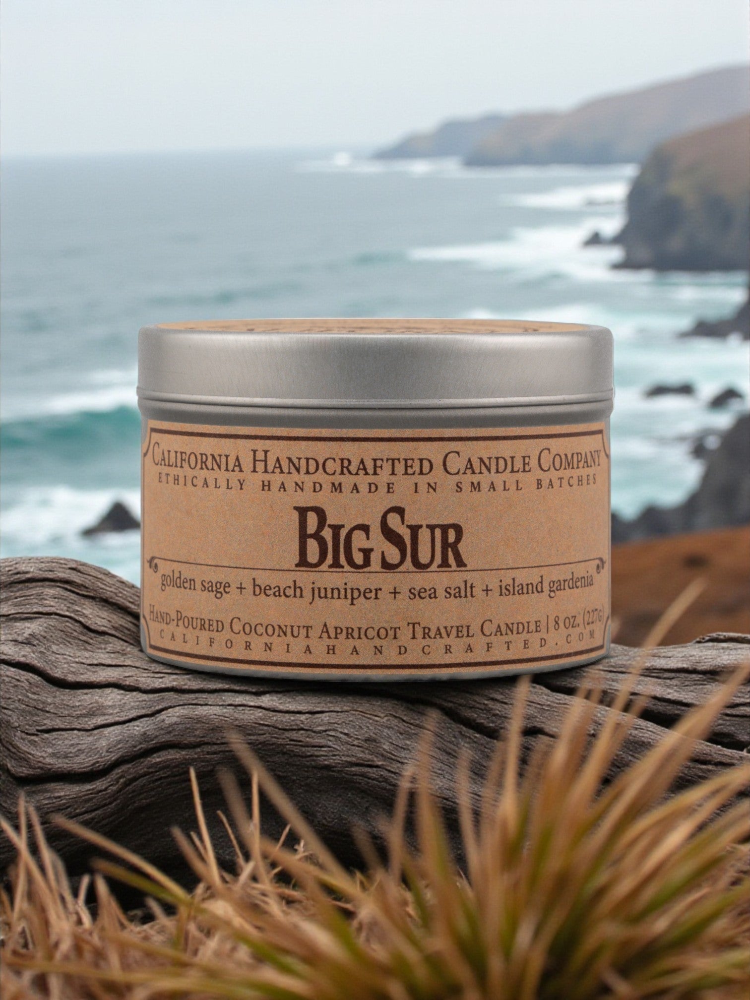 Big Sur Travel Candle - California Handcrafted