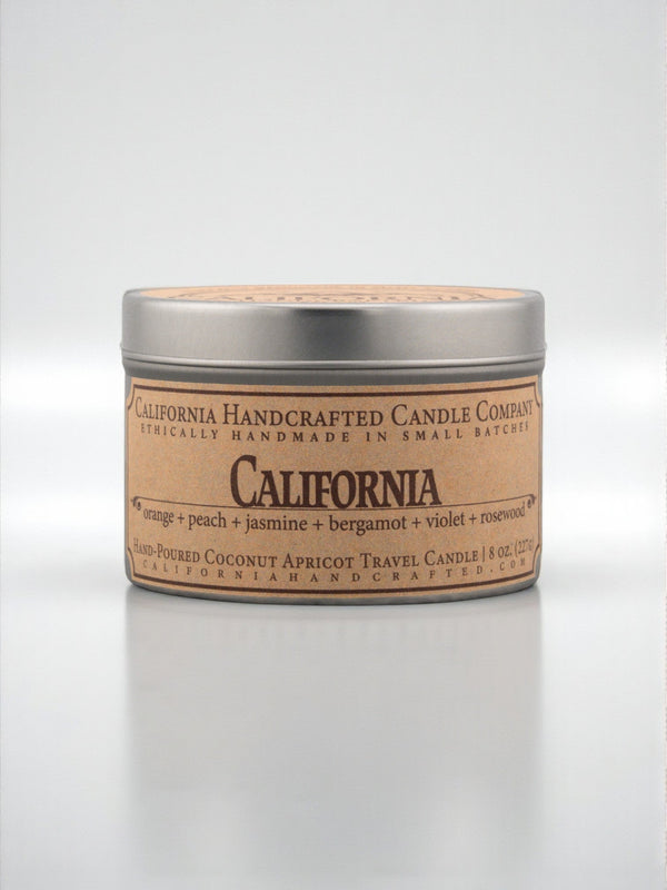California Travel Candle - California Handcrafted