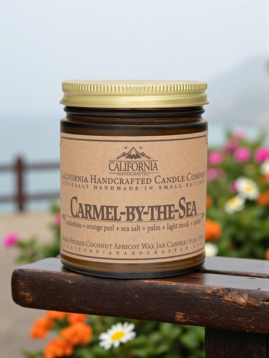 Carmel - by - the - Sea Jar Candle - California Handcrafted