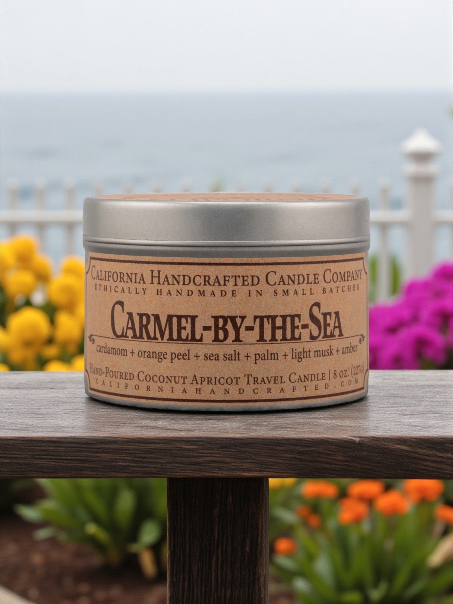 Carmel - by - the - Sea Travel Candle - California Handcrafted