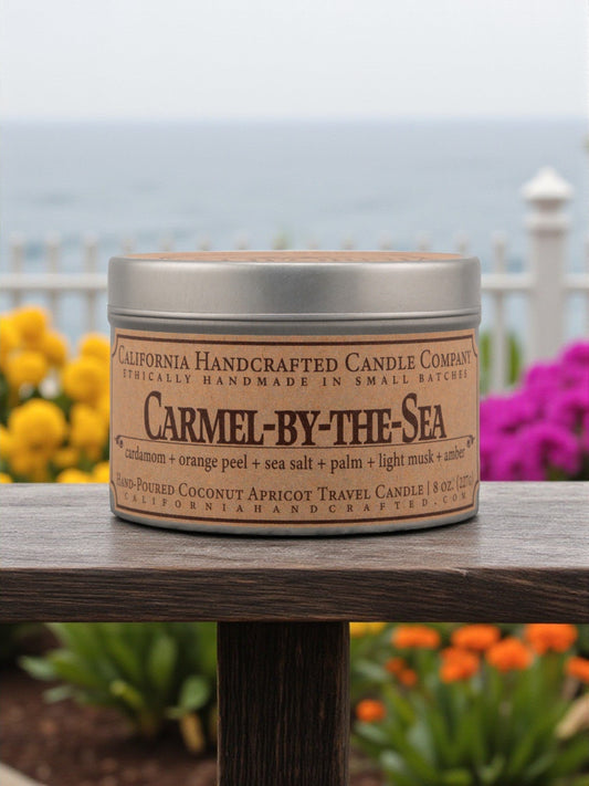 Carmel - by - the - Sea Travel Candle - California Handcrafted