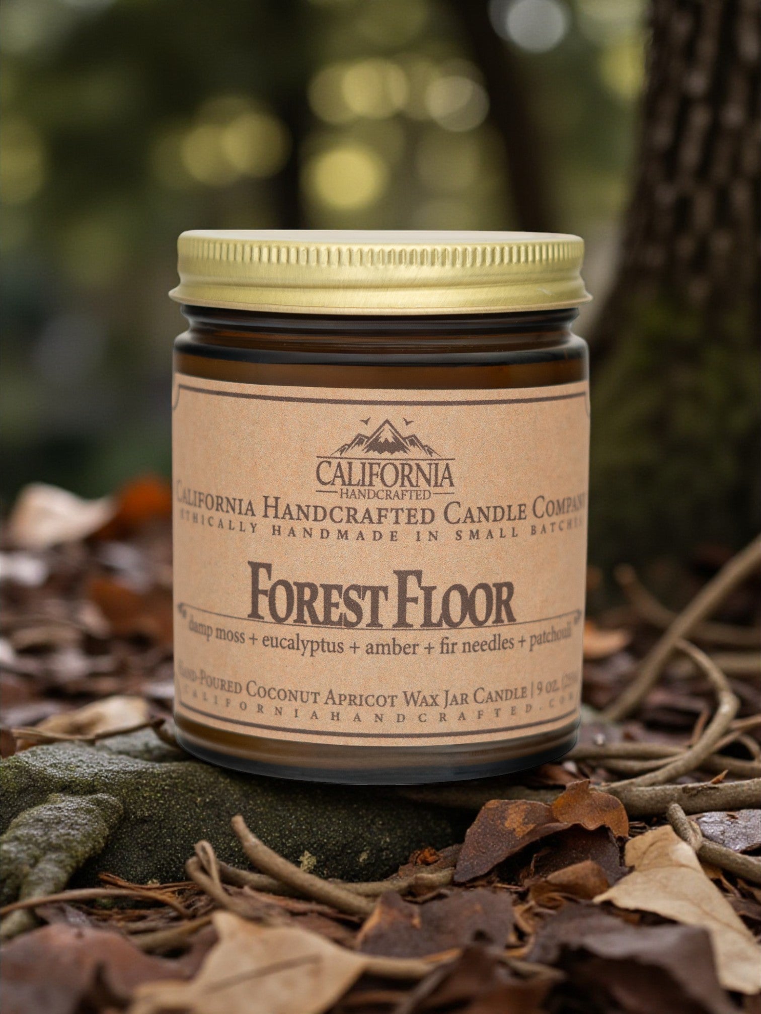Forest Floor Jar Candle - California Handcrafted