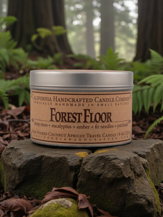 Forest Floor Travel Candle - California Handcrafted