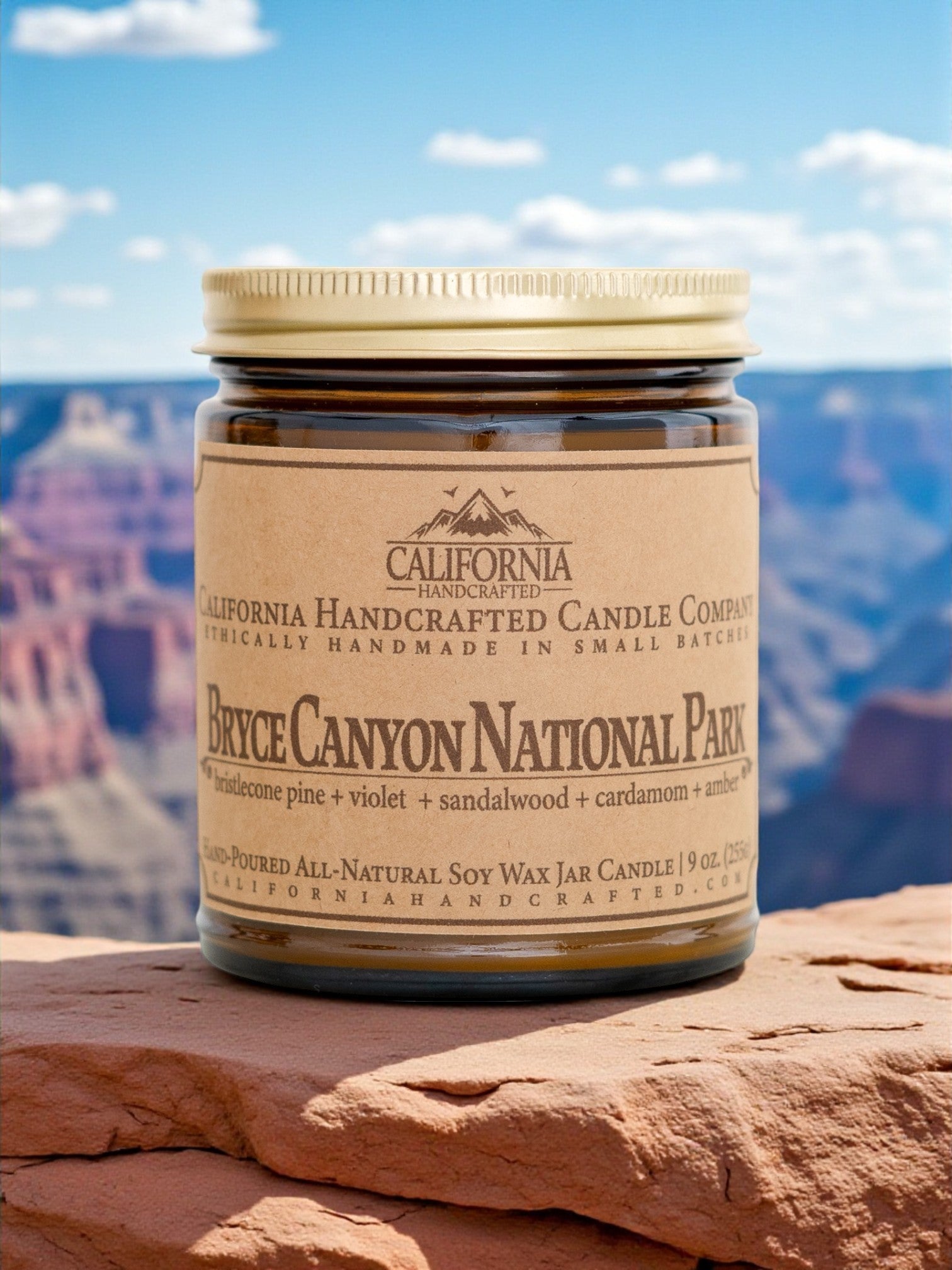 Grand Canyon National Park Jar Candle - California Handcrafted