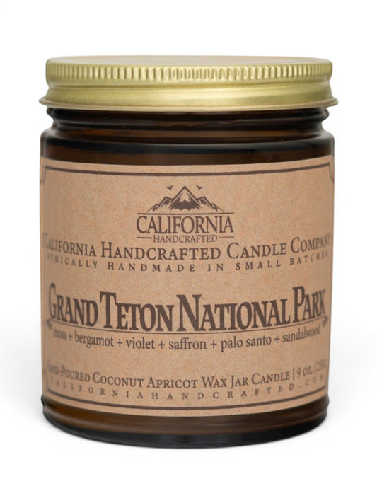 Grand Teton National Park Jar Candle