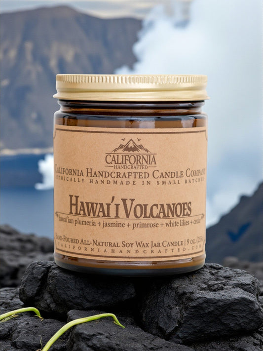 Hawai’i Volcanoes National Park Jar Candle - California Handcrafted