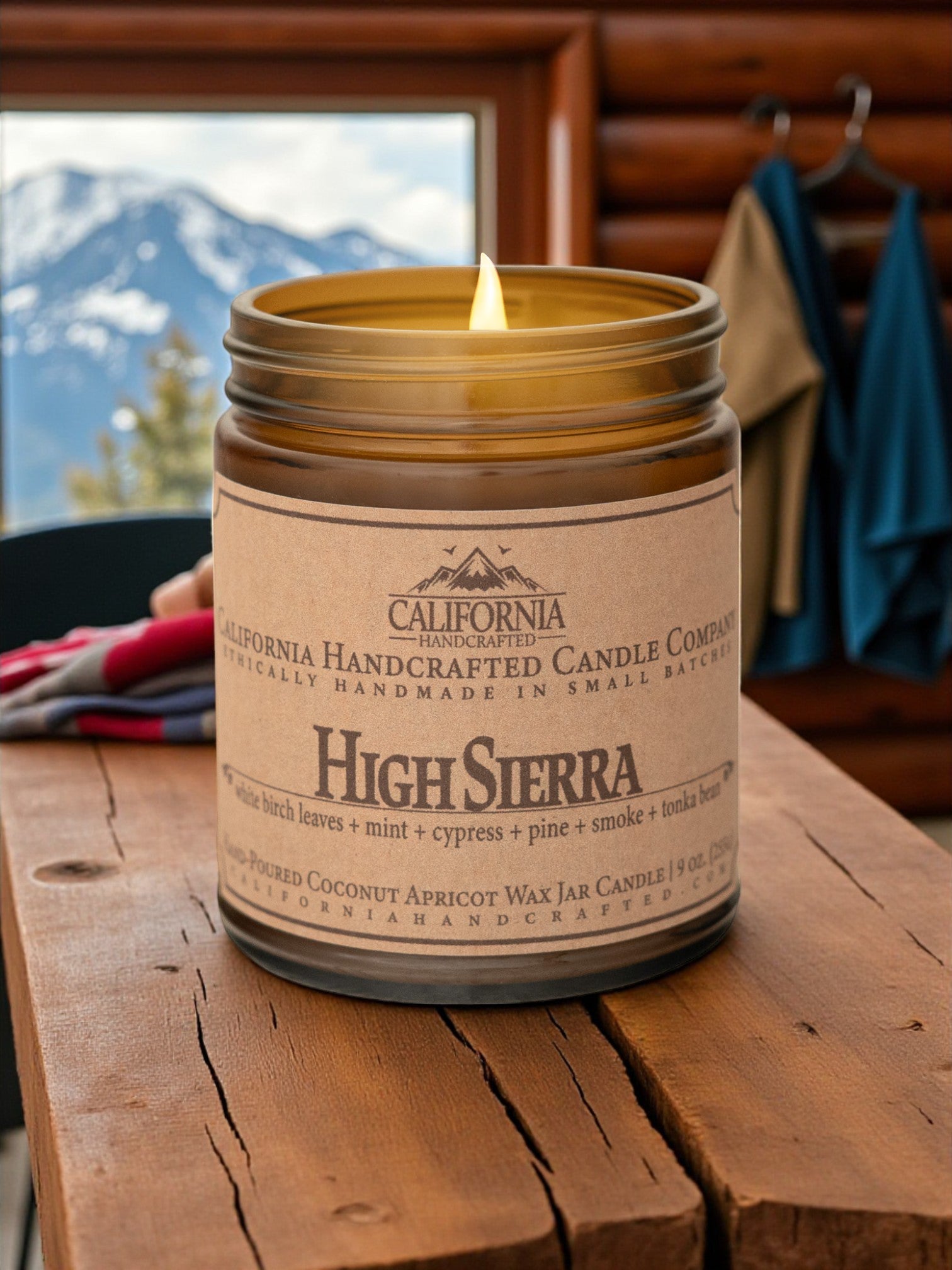 High Sierra Jar Candle - California Handcrafted