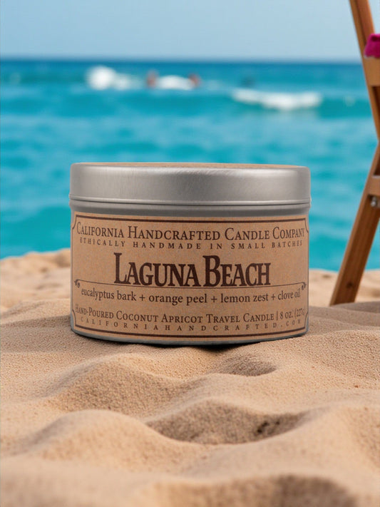 Laguna Beach Travel Candle - California Handcrafted