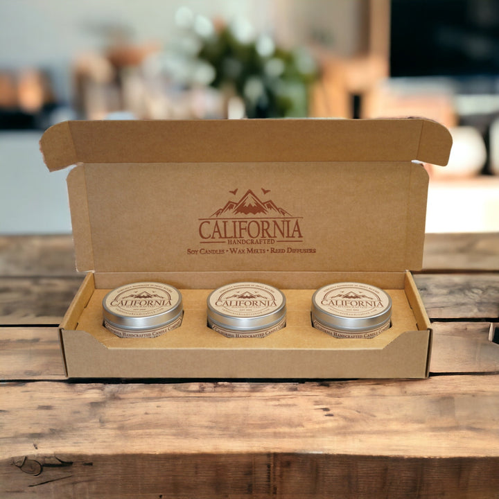 Mother Earth Collection Custom Candle Gift Set - California Handcrafted