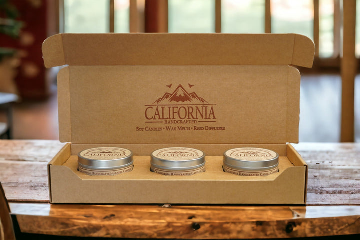 Mother Earth Collection Custom Candle Gift Set - California Handcrafted