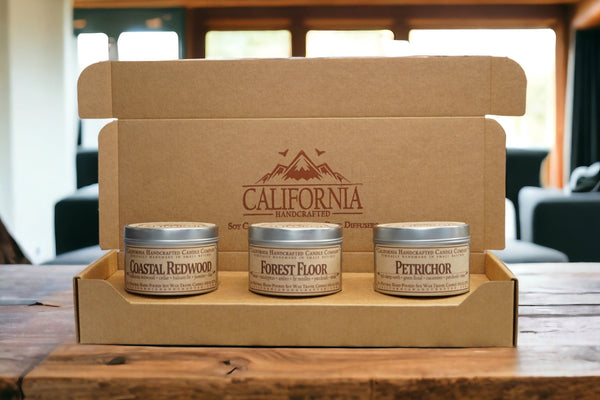 Mother Earth Collection Custom Candle Gift Set - California Handcrafted