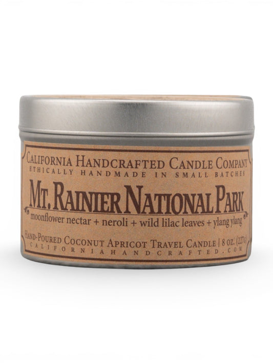 Mt. Rainier National Park Travel Candle
