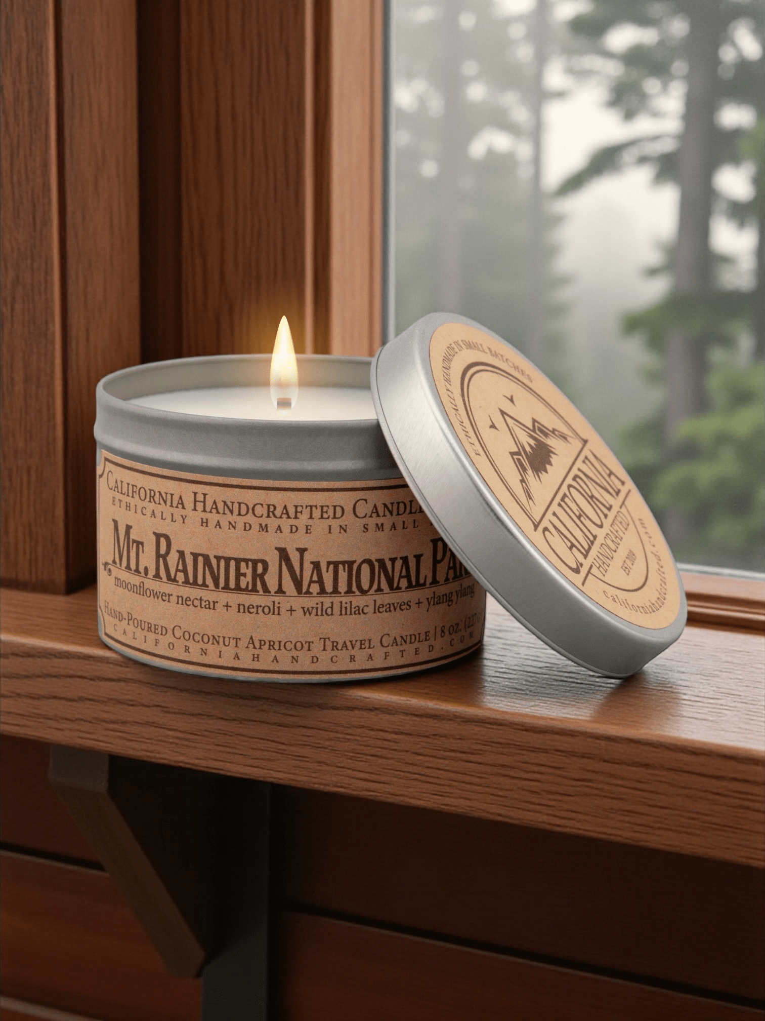Mt. Rainier National Park - California Handcrafted