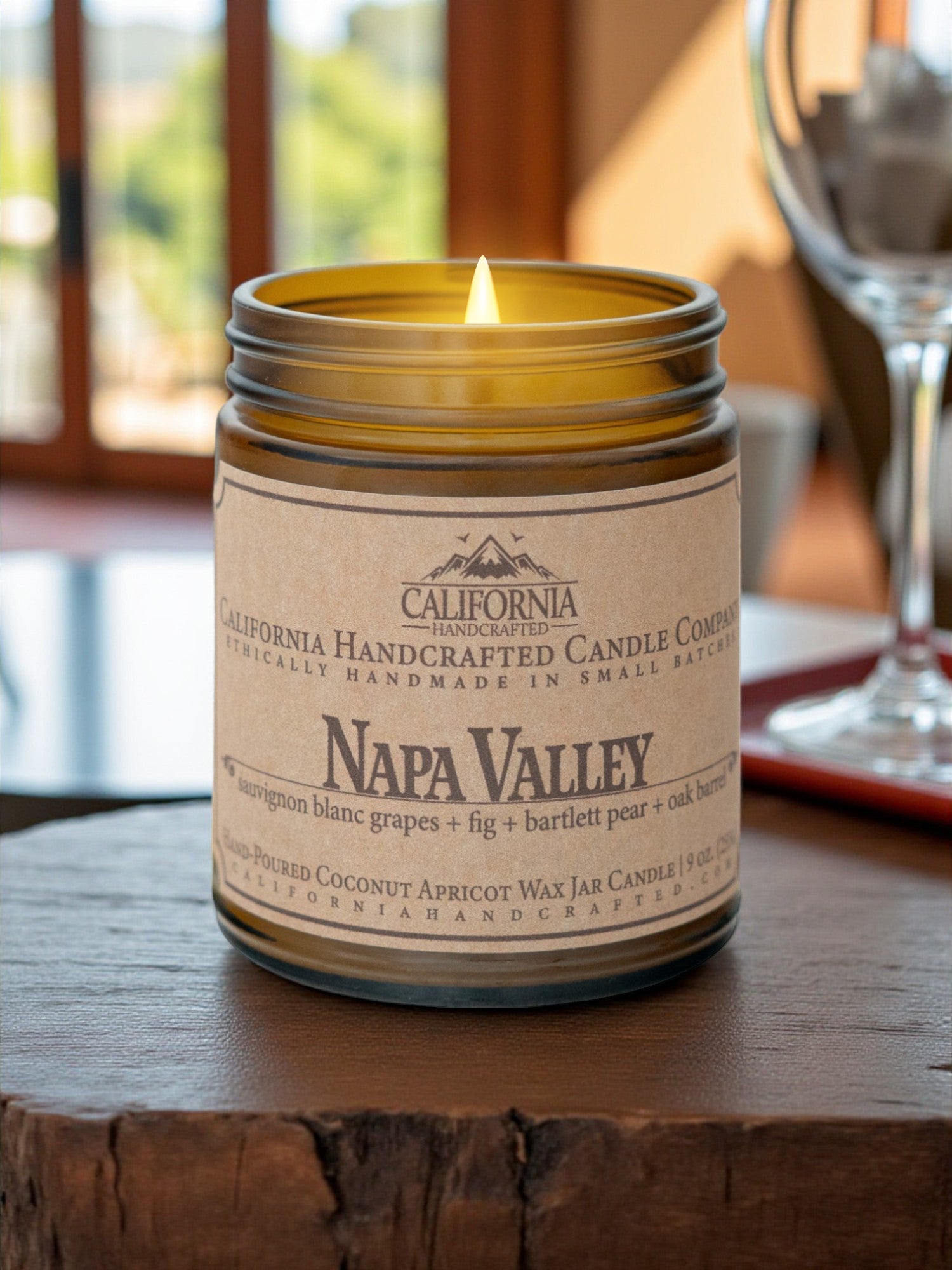Napa Valley Jar Candle - California Handcrafted