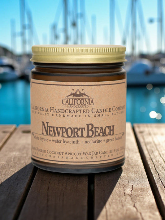 Newport Beach Jar Candle - California Handcrafted