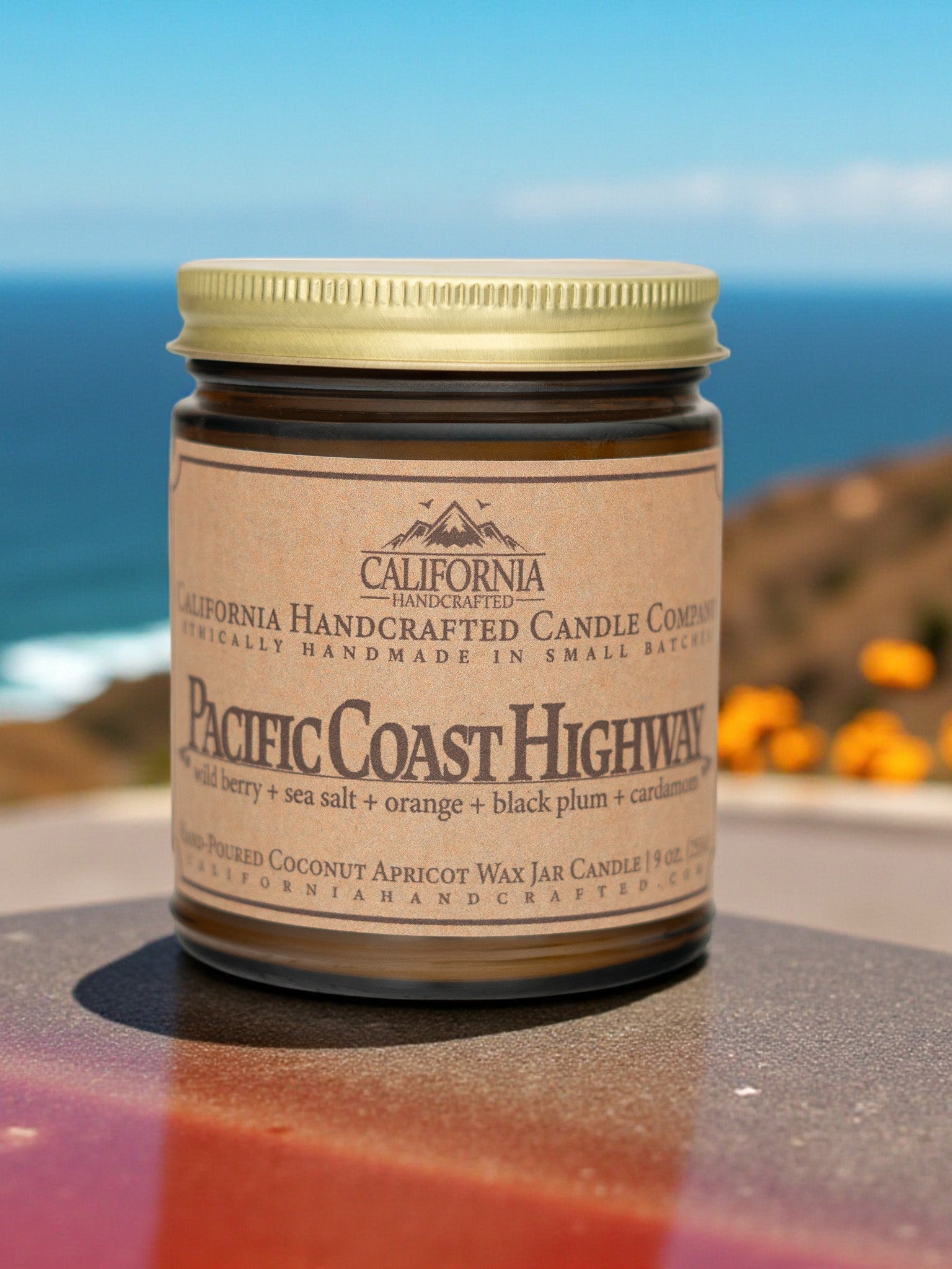 Pacific Coast Highway Jar Candle - California Handcrafted