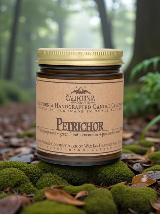 Petrichor Jar Candle - California Handcrafted