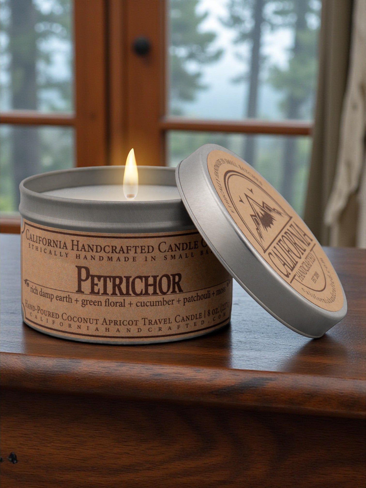 Petrichor Travel Candle - California Handcrafted