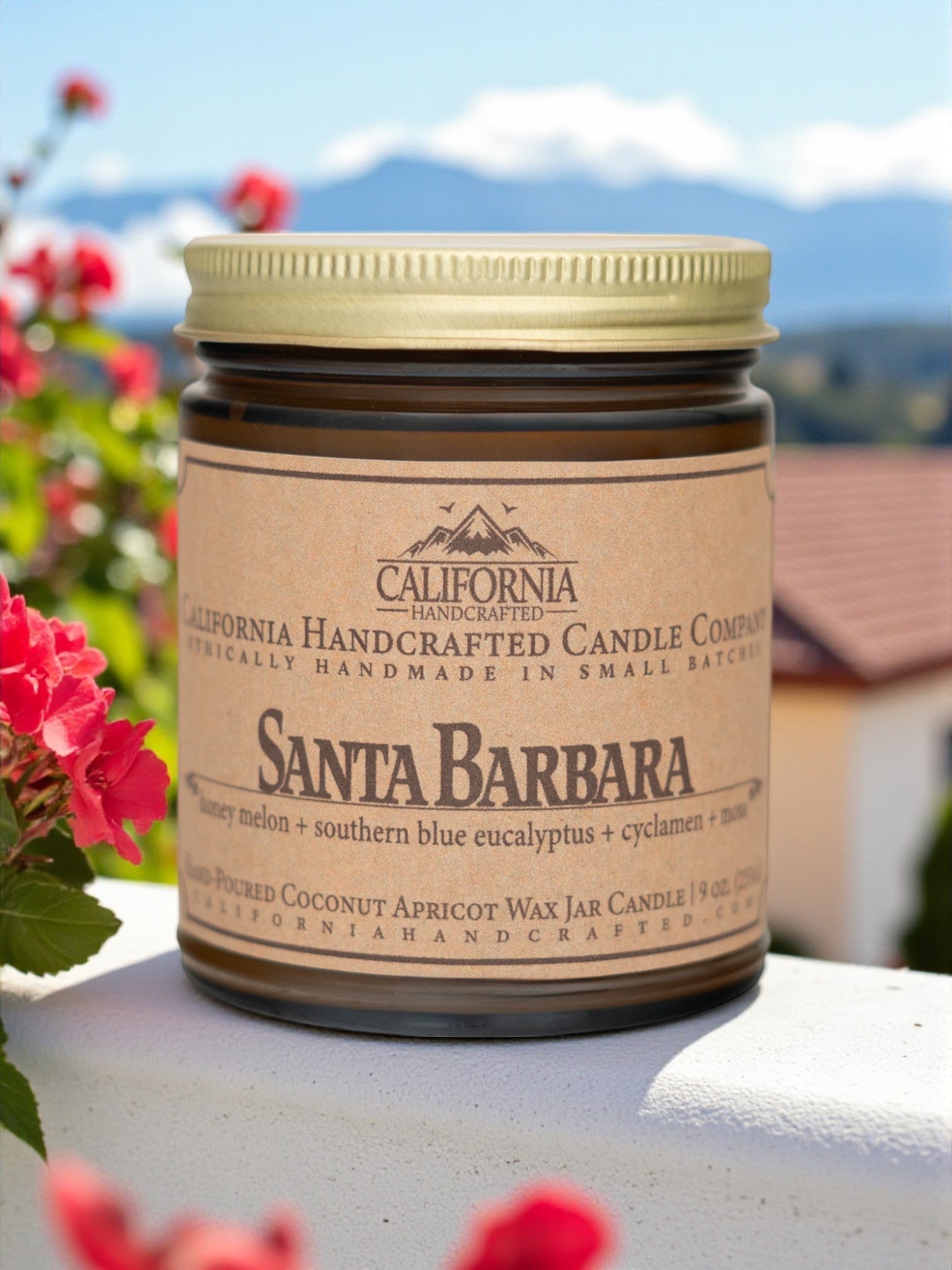 Santa Barbara Jar Candle - California Handcrafted