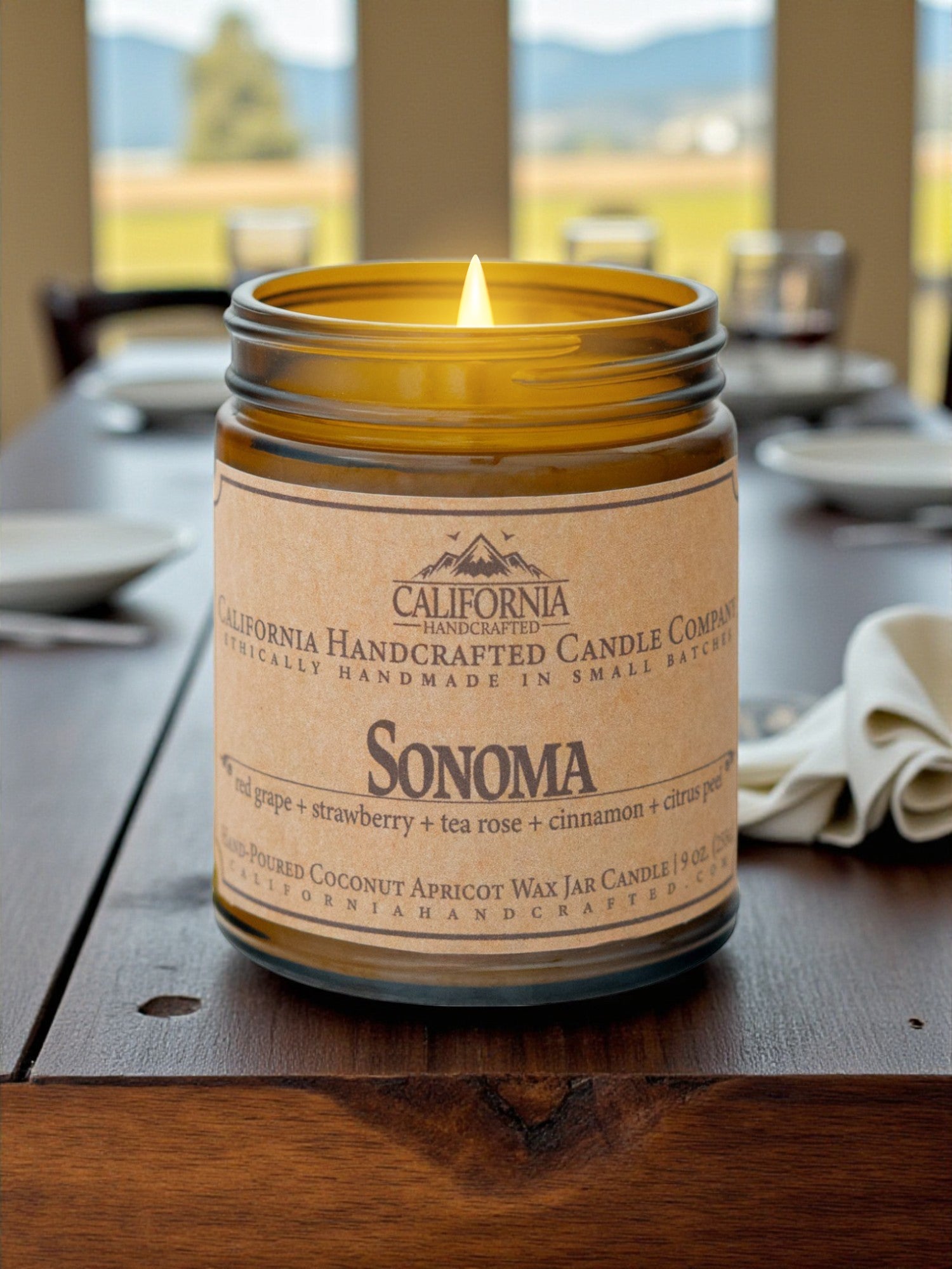 Sonoma Jar Candle - California Handcrafted