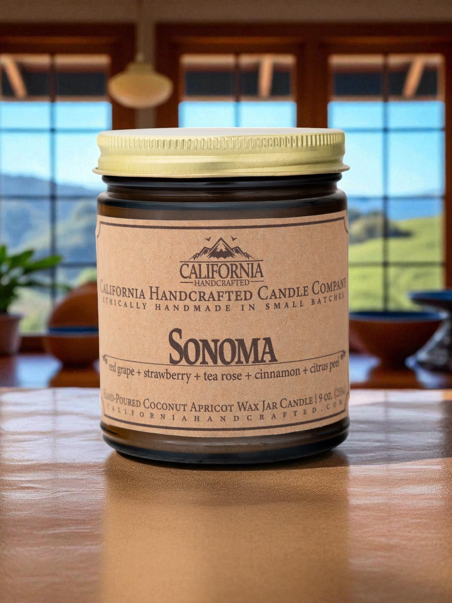 Sonoma Jar Candle - California Handcrafted