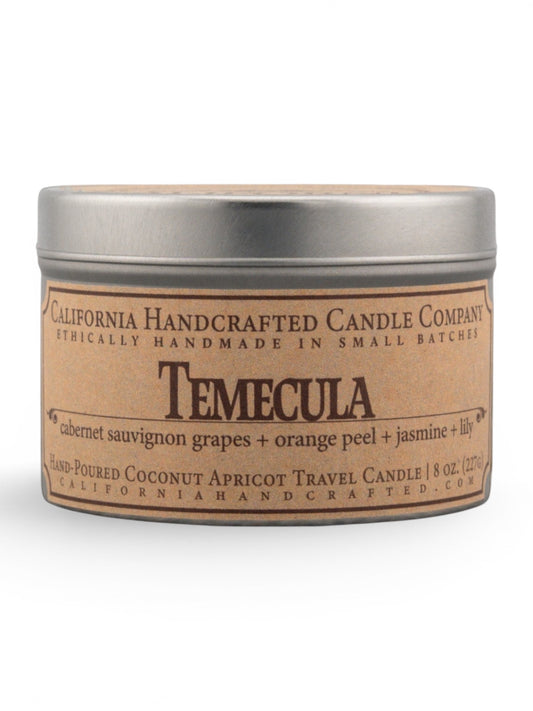 Temecula Travel Candle