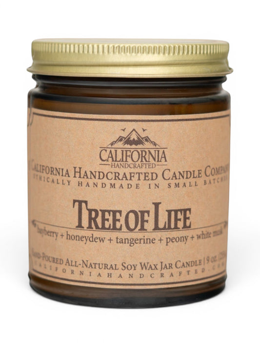 Tree of Life Jar Candle