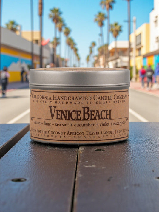 Venice Beach Travel Candle - California Handcrafted