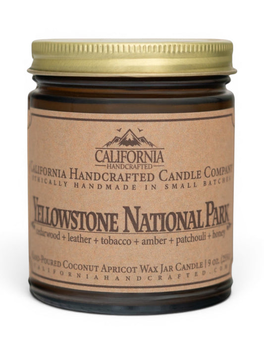 Yellowstone National Park Jar Candle