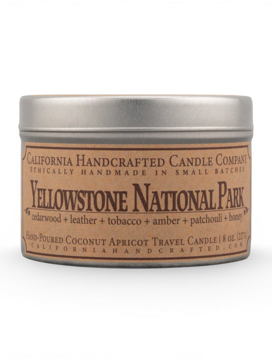 Yellowstone National Park Travel Candle